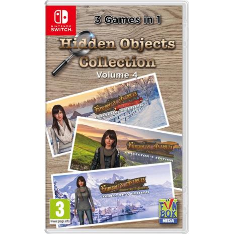 Hidden Objects Collection - Volume 4, Nintendo Switch -peli