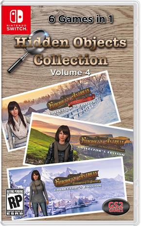Hidden Objects Collection - Volume 4, Nintendo Switch -peli