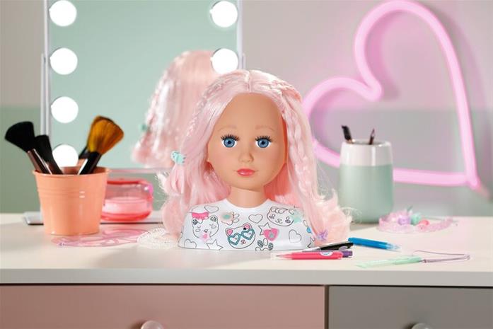 Baby Born kampauspää