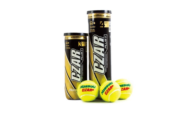 NASSAU CHAR 4KPL TENNISPALLOTä?LKKI – kuva 1/1