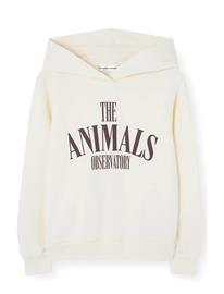 THE ANIMALS OBSERVATORY Anglefish Kid Hoodie Deep Blue - Cream - 128