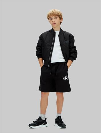 Calvin Klein Monogram Relaxed Short - Black - 128