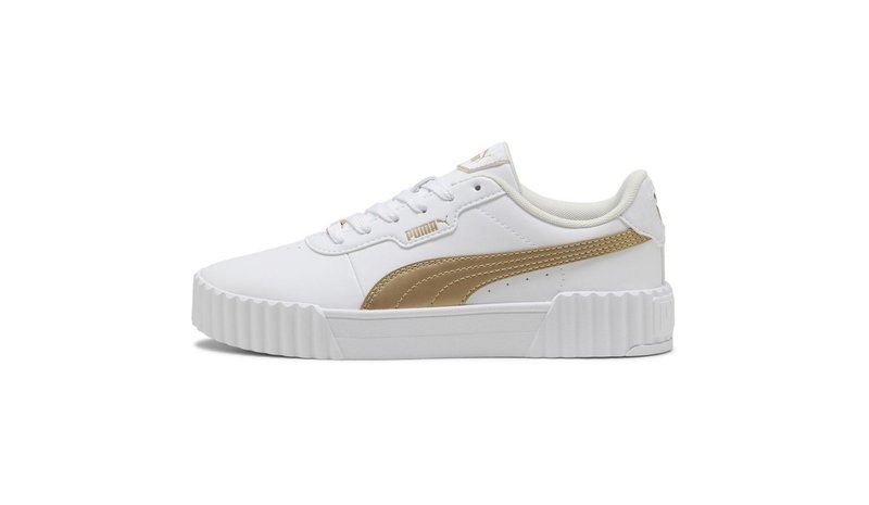 Carina 3.0 PUMA White-PUMA Gold