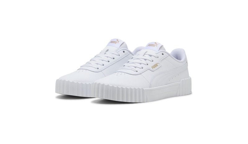 Carina 3.0 PUMA White-PUMA Gold