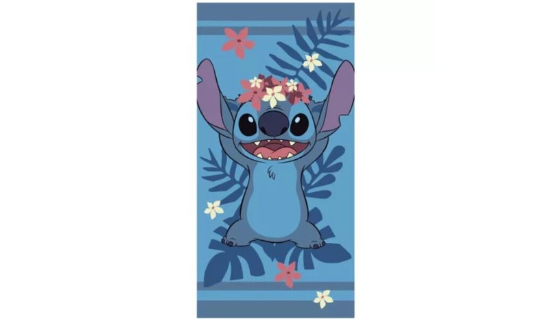 Disney Lilo & Stitch Wreath -pyyhe, 70x140 cm