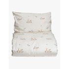 MiniDreams Pussilakanasetti Pinnasänky 100x130 Bunny, Hiekanruskea