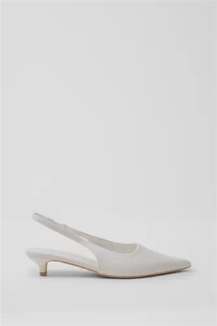 Nelly - Musta - Low Kitten Heel Slingback – kuva 2/3
