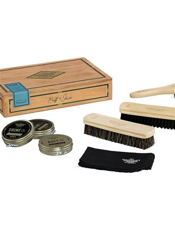 Gentlemen's Hardware Shoe Shine Cigar Box - Multi/patterned - ONE SIZE – kuva 1/8