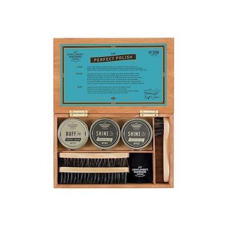 Gentlemen's Hardware Shoe Shine Cigar Box - Multi/patterned - ONE SIZE – kuva 2/8