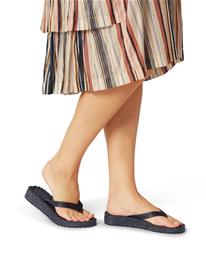 Ilse Jacobsen Flip Flops On Platform Sole - Blue - 41