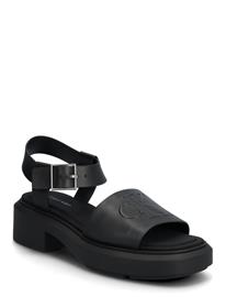 Calvin Klein Chunky Sandal Lth Mg - Black - 41