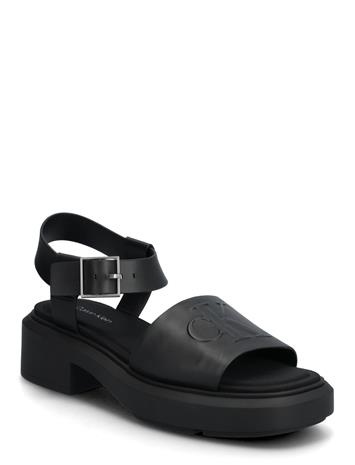 Calvin Klein Chunky Sandal Lth Mg - Black - 41