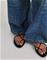 Nelly - Musta - Thin Strap Sandal – kuva 1