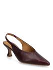 ANGULUS Sandals - Block Heels - Burgundy - 41