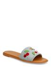 Coach Holly Denim Cherries Sandal - Blue - 40.5