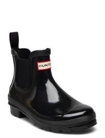 Hunter Womens Original Gloss Chelsea Boot - Black - 40/41