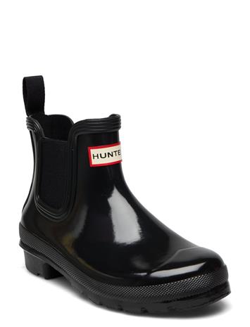 Hunter Womens Original Gloss Chelsea Boot - Black - 40/41