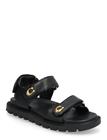 Coach Brynn Leather Sandal - Black - 40.5