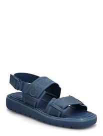 Calvin Klein Sq Molded Sandal Webb - Navy - 41
