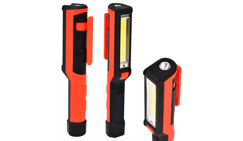 Kynävalo COB LED 2W+1W ladattava – kuva 1/1