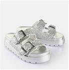 Buffalo - RAYA ARI GLAM - SILVER - Sandaalit - Naiset - Hopeanvärinen