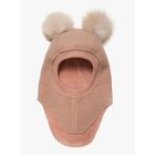 Huttelihut Villakypärämyssy + Tupsut, Rose Melange, 48
