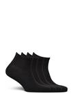 Lindex 4-Pack High Ankle Socks - Black - 39/41