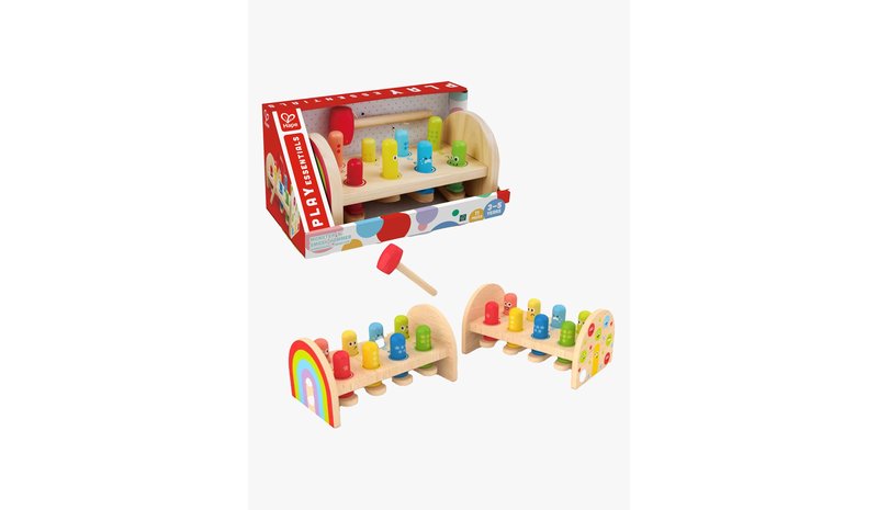 Hape - Rainbow Hammer Bench - (87-0529) – kuva 3/6