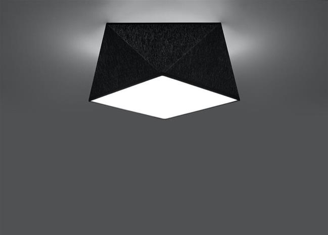 Kattovalaisin Sollux Hexa, musta, 25 cm