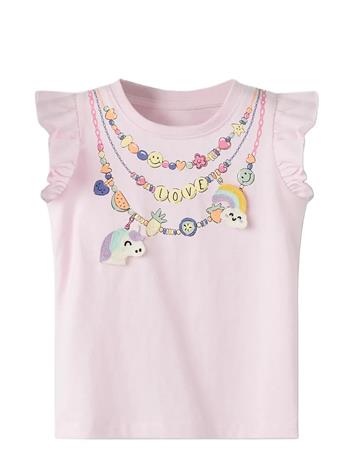 name it Nmffullina Ss Top - Blue - 116