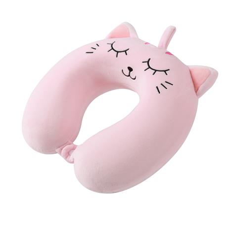 iTotal - Neck Pillow - Pink Cat - 33 ä— 30 ä— 10 cm