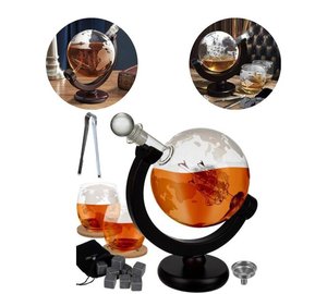 Viskisetti globe - karahvi