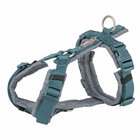 Koiran valjaat Trixie Premium Trekking Sininen Grafiitinharmaa M