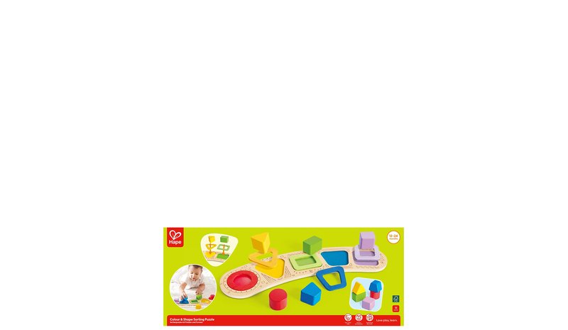 Hape - Toddler Shape Puzzle - (87-1666)