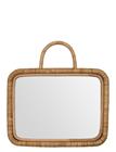 meraki Mirror W. Frame, Mkbaki, Natural - ONE SIZE