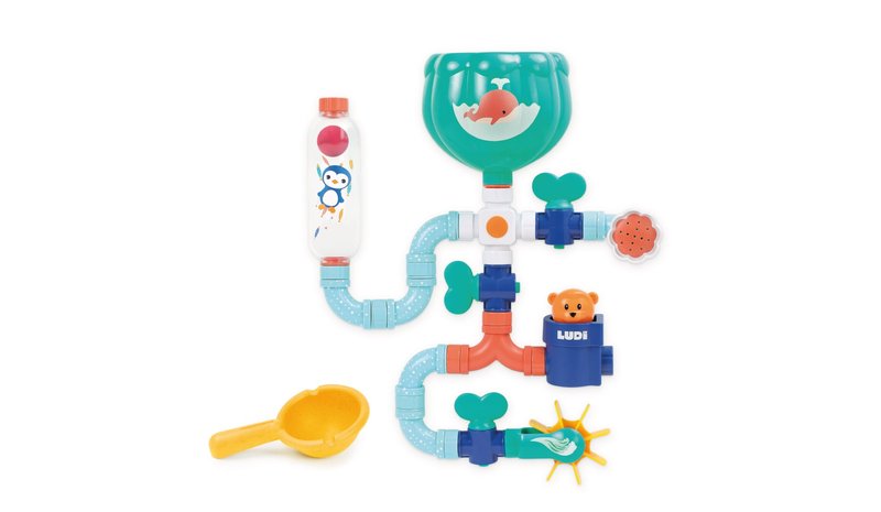 LUDI - Bath toys - Water circuit (LU40085)