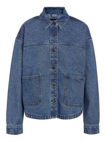 NOISY MAY Nmkettie L/S Reg Dnm Jcket Vi557Mb Noos - Blue - XL