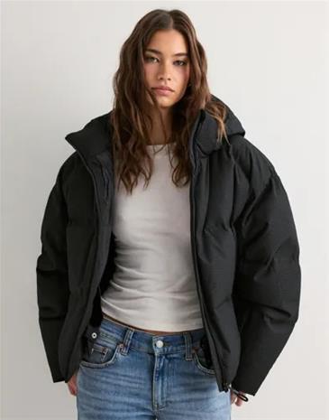 Aim'n - Musta - Cortina Puffer Jacket