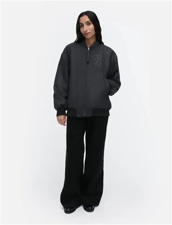 Marimekko Monumentti Solid Bombertakki Black Marimekko