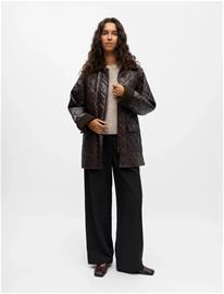 Object Objjuna L/S Re Quilted Jacket 140 Tikkitakki Brown Object