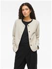 Vila Viada Teddy Jacket - Noos - Cream - 44