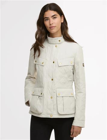 Barbour B.intl Halsey Quilt - White - 46