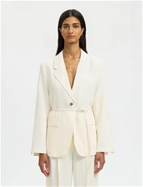 Selected Slfellie Blazer - Cream - 42