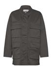 Closed Women Field Jacket Dark Nickel - Grey - M