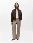 Object Objlevi L/S Track Jacket E Div - Brown - 42