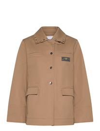 GANNI Jacket - Brown - 42