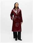 Object Objerika Trench Coat A Rep - Burgundy - 42