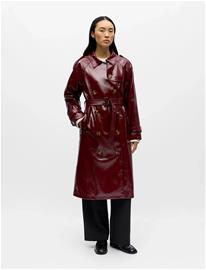 Object Objerika Trench Coat A Rep - Burgundy - 42