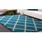 Matto Long Modern turkoosi, 140x190 cm – kuva 1