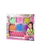 Robetoy Loom Bands W Tools Diy 1200Pcs Toys Creativity Drawing & Crafts Craft Jewellery & Accessories Multi/patterned Robetoy